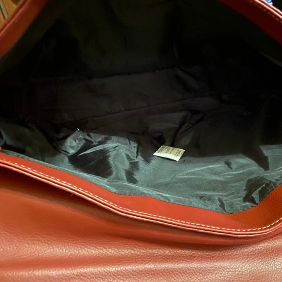 Non branded pleather shoulder bag brick red - Picture 16 of 16